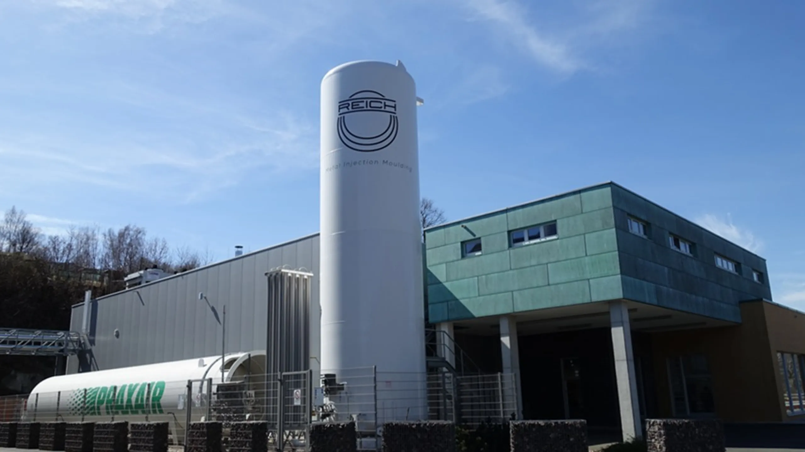 Gebäude der Reich MIM GmbH.