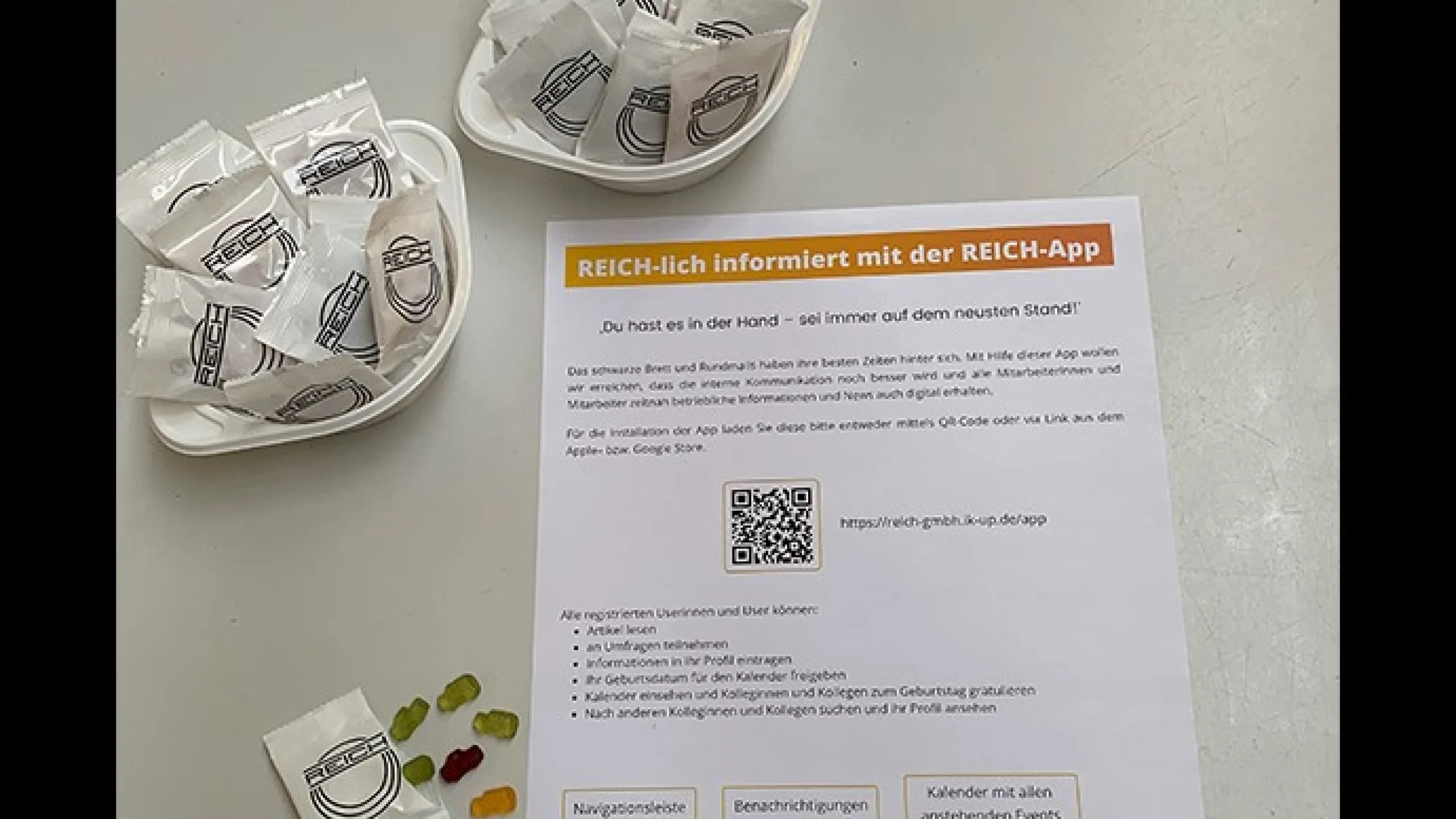 Werbung MitarbeiterApp