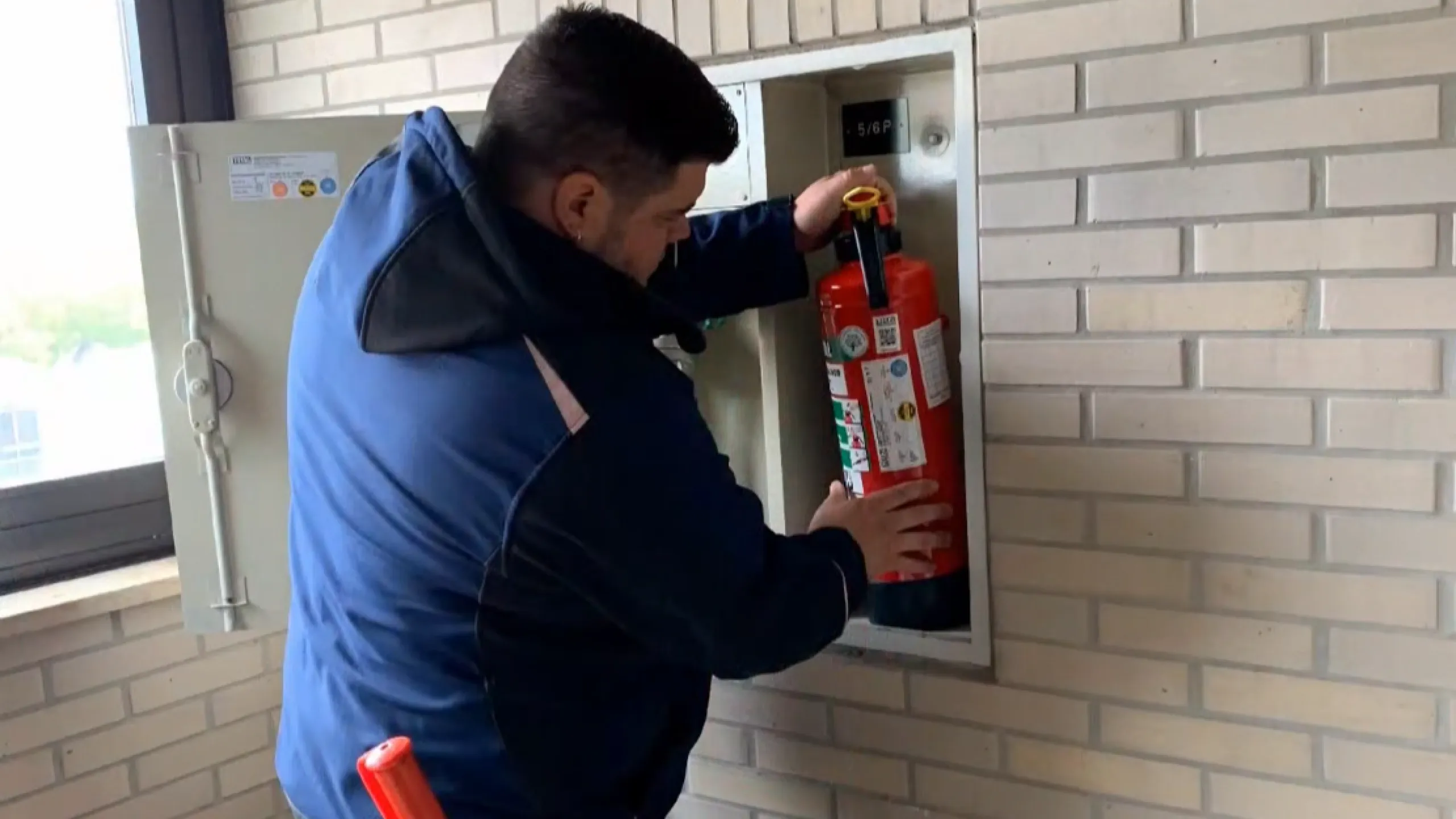 Wartung Feuerlöscher