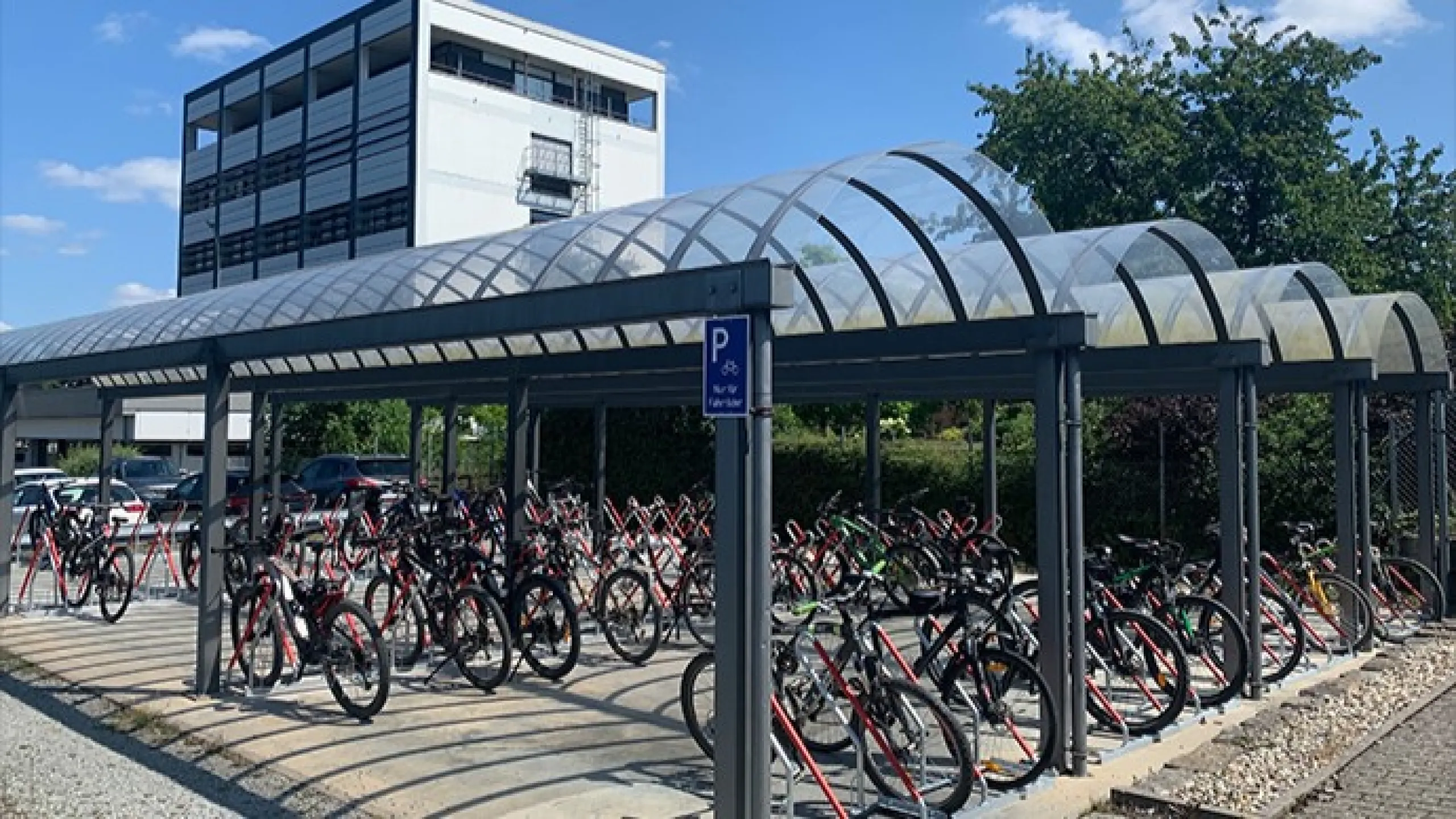 neue Fahrradständer