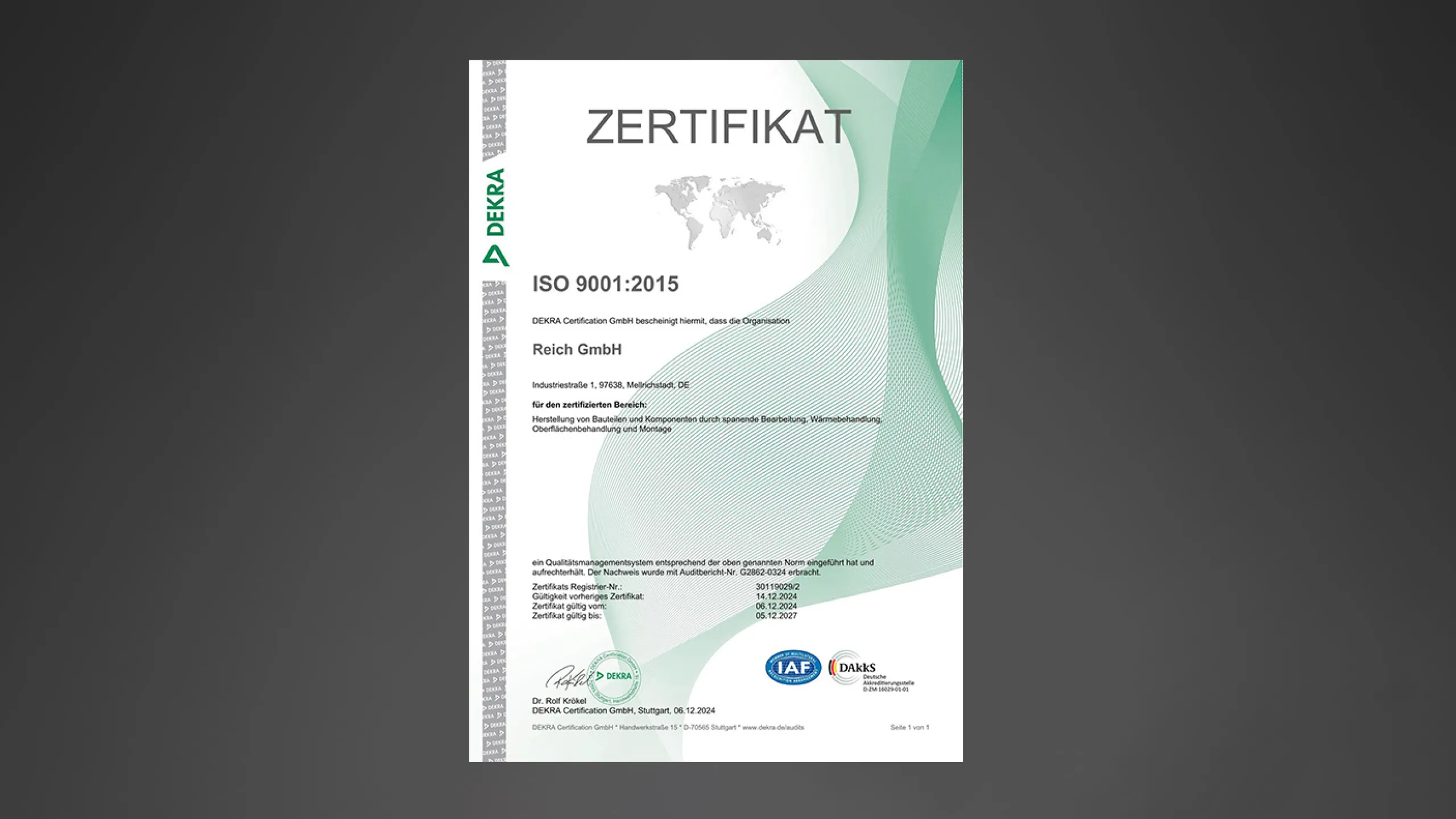 ISO 9001:2015 DE