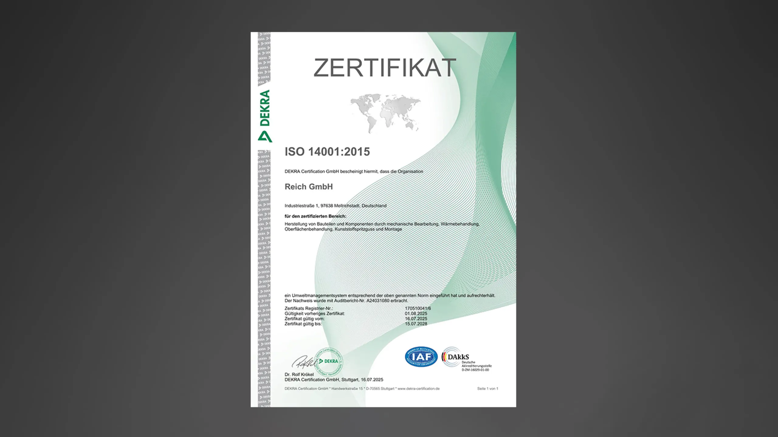 ISO 14001 DE