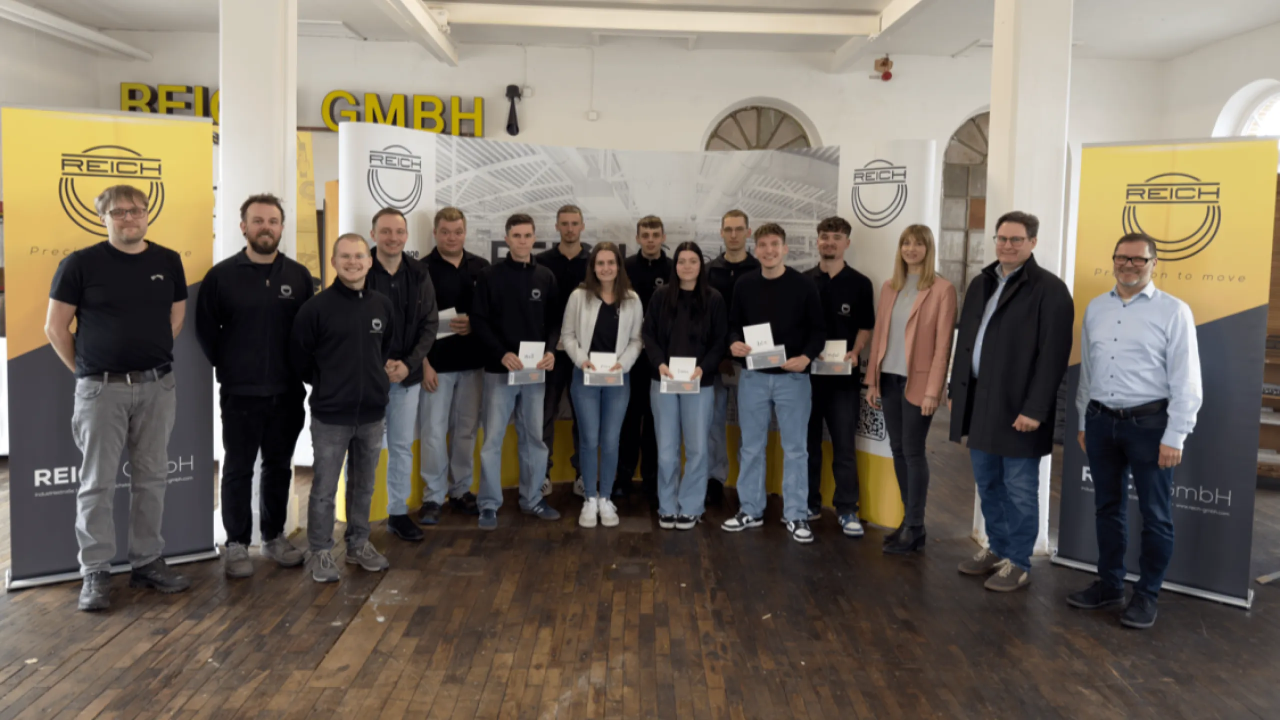 Gratulation zur bestandenen Ausbildung