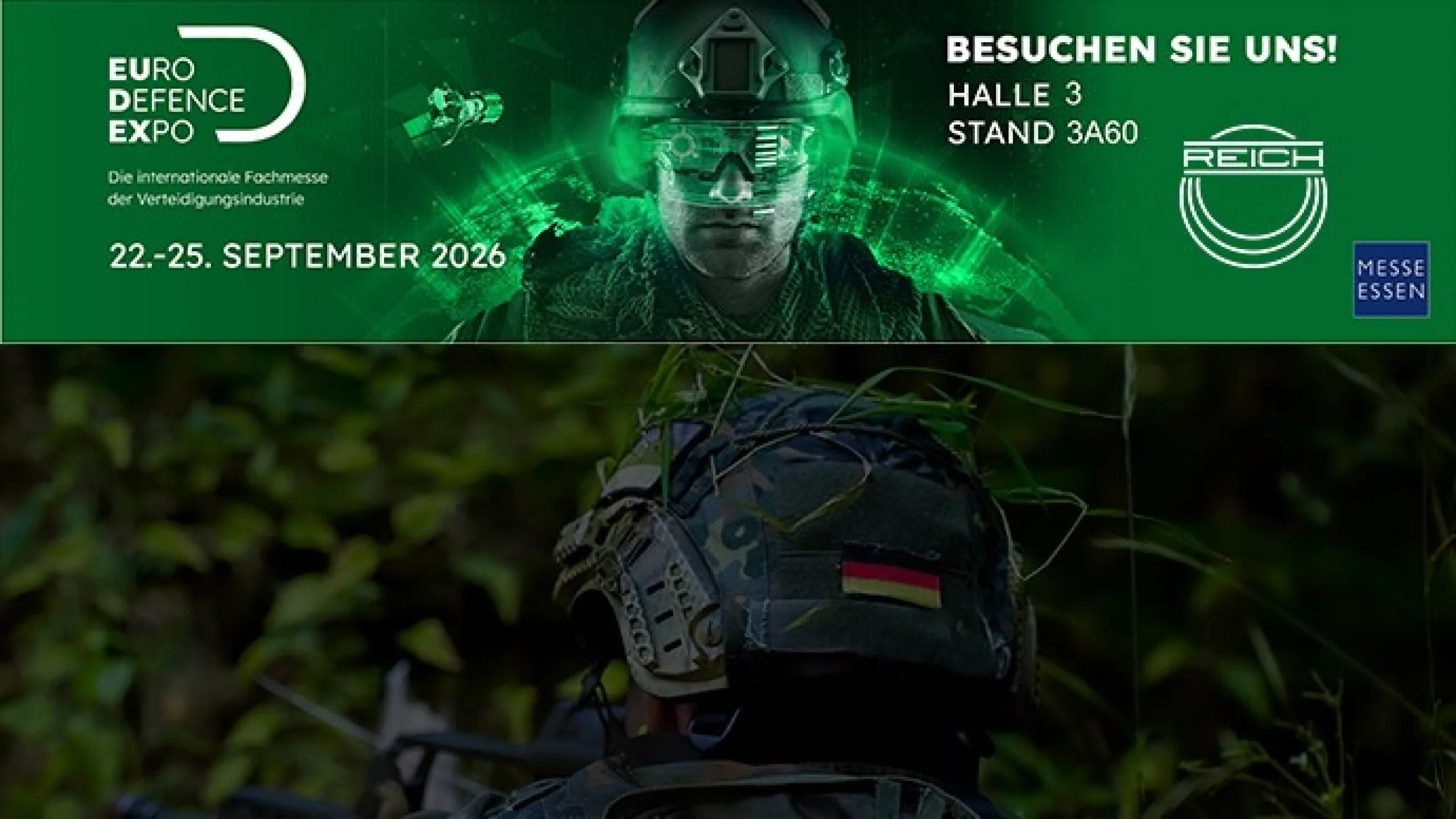 Werbung Euro Defence Expo 2026